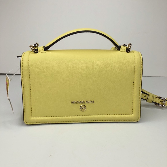 michael kors small yellow bag